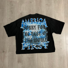 RARE PEACE T SHIRTS High-quality streetwear made from 260g pure cotton fabric.