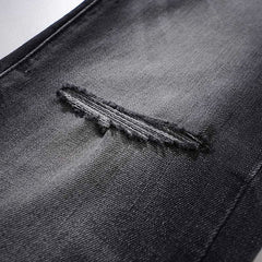 Mens trendy purple jeans 100% cotton Jeans #PU111