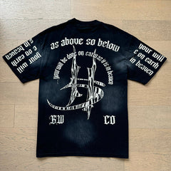 Hellstar T-Shirt High-quality pure cotton high-street clothing