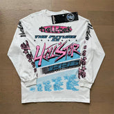 Hellstar Long Sleeve Shirts High-quality pure cotton high-street clothing
