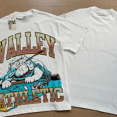 Valeforever Vale T Shirts White letter print unbeatable high-street fashion appeal.