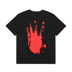 Revenge T Shirts High-quality streetwear with trendy Painted decoration