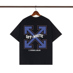 OFF WHITE T SHIRTS High-quality pure cotton high-street style