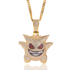 Jewelry full of zircon Geng Gui pendant Pokemon anime Pok¨¦mon Spectrum