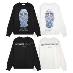 IH NOM UH NIT Crew neck sweatshirt High-quality pure cotton streetwear style
