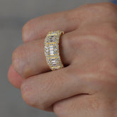 Rings Copper Zircon Ring Vintage TikTok Royalty Spectrum