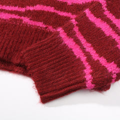 DREW HOUSE Hoodie Pink stripes