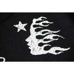 Hellstar T Shirts Retro style high street trend High-quality pure cotton high-street clothing