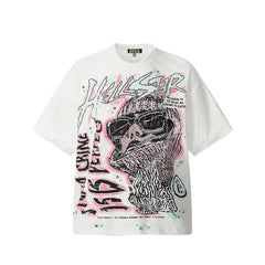 Hellstar T-shirt Direct Printing Pattern High-quality pure cotton high-street clothing