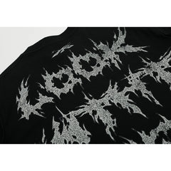 Hellstar T-shirt Direct Printing Pattern High-quality pure cotton high-street clothing