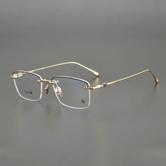 CHH Chrome Hearts Glasses Pure Titanium Ultra Light Business Glasses Frame