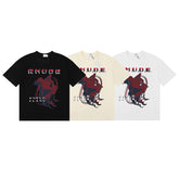 Rhude T Shirts Pure cotton textured pattern