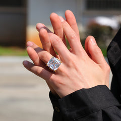 Rings Zircon Ring Vintage Hip Hop St. Valentine's