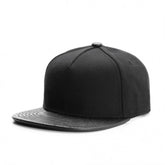 Trendy flat brimmed snapback hatspure blank blank light board