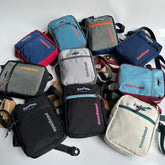 Men Casual Bags Colour matching shoulder messenger bag for men and women