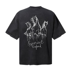 REPRSENT T SHIIRTS High-quality streetwear hip-hop retro and pure cotton