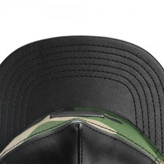 Trendy flat brimmed snapback hatsshade