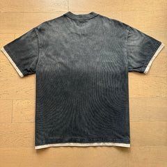 Valeforever Vale T Shirts Washed black with a distressed finish