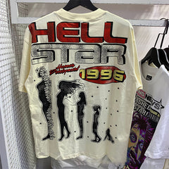 Hellstar T Shirt High-quality pure cotton high-street clothing