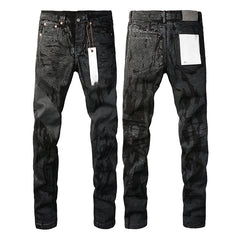 Mens trendy purple jeans 100% cotton Pure Cotton High Street Trend