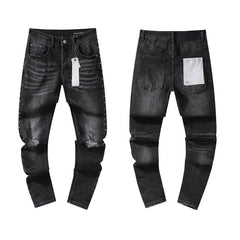 Mens trendy purple jeans 100% cotton Jeans #PU113
