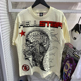 Hellstar T Shirt High-quality pure cotton high-street clothing