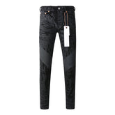 Mens trendy purple jeans 100% cotton Pure Cotton High Street Trend