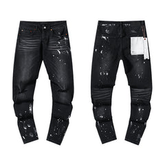 Mens trendy purple jeans 100% cotton Jeans #PU121