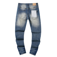 Mens trendy purple jeans 100% cotton Jeans #PU131