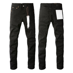 Mens trendy purple jeans 100% cotton Pure Cotton High Street Trend