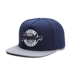 Trendy flat brimmed snapback hatsbrooklyn men's and women's adjustable