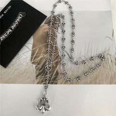 CHH Chrome heart Cross Necklace Vintage Adjustable Men's and Women's