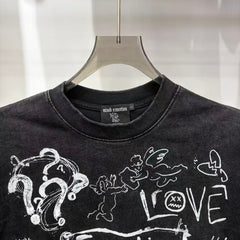 MIXED EMOTION T SHIRTS High-quality streetwear made from 260g pure cotton fabric.