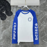 CHH Heart Long Sleeve Shirt Unisex Fashion Loose Long Sleeve Shirt