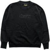 DREW HOUSE Hoodie Black embroidered letters