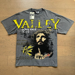 Valeforever Vale T Shirts Stylish washed grey