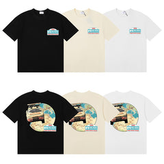 Rhude T Shirts Circular printed pattern