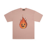 DREW HOUSE T Shirts Small red flame