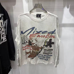 Mixed Emotion Long Sleeve Shirts