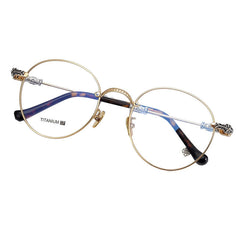 CHH Chrome Hearts Glasses Vintage Pure Titanium Myopia Glasses Frame