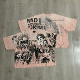 RARE PEACE T SHIRTS High-quality streetwear made from 260g pure cotton fabric.