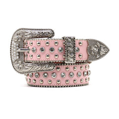 Hip-hop punk rhinestone belt punk sweet cool style