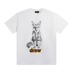 DREW HOUSE T Shirts Lone Wolf