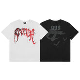 Revenge T Shirts High-quality streetwear with trendy Painted decoration