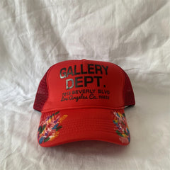 GALLERY DEPT Hat Ink-splatter print