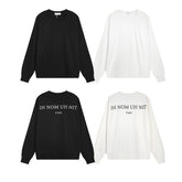 IH NOM UH NIT Crew neck sweatshirt High-quality pure cotton streetwear style