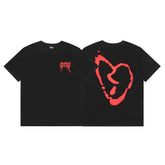 Revenge T Shirts High-quality streetwear with trendy Painted decoration