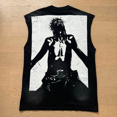 Hellstar T shirts High-street style, pure cotton, loose fit