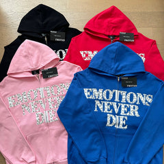 MIXED EMOTION New Cutting-Edge Versatile Hoodie