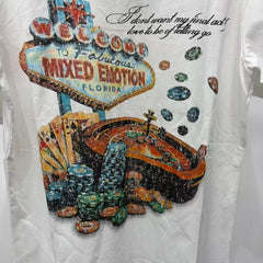 MIXED EMOTION T SHIRTS High-quality streetwear made from 260g pure cotton fabric.